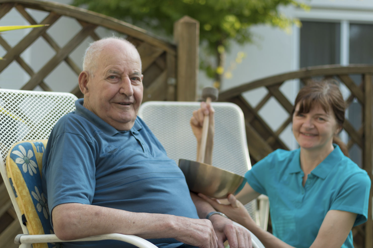 Entspannung durch Klangschalentherapie